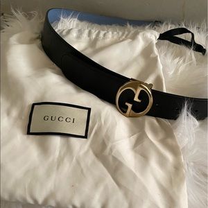 Leather reversible AUTHENTIC women’s Gucci belt.